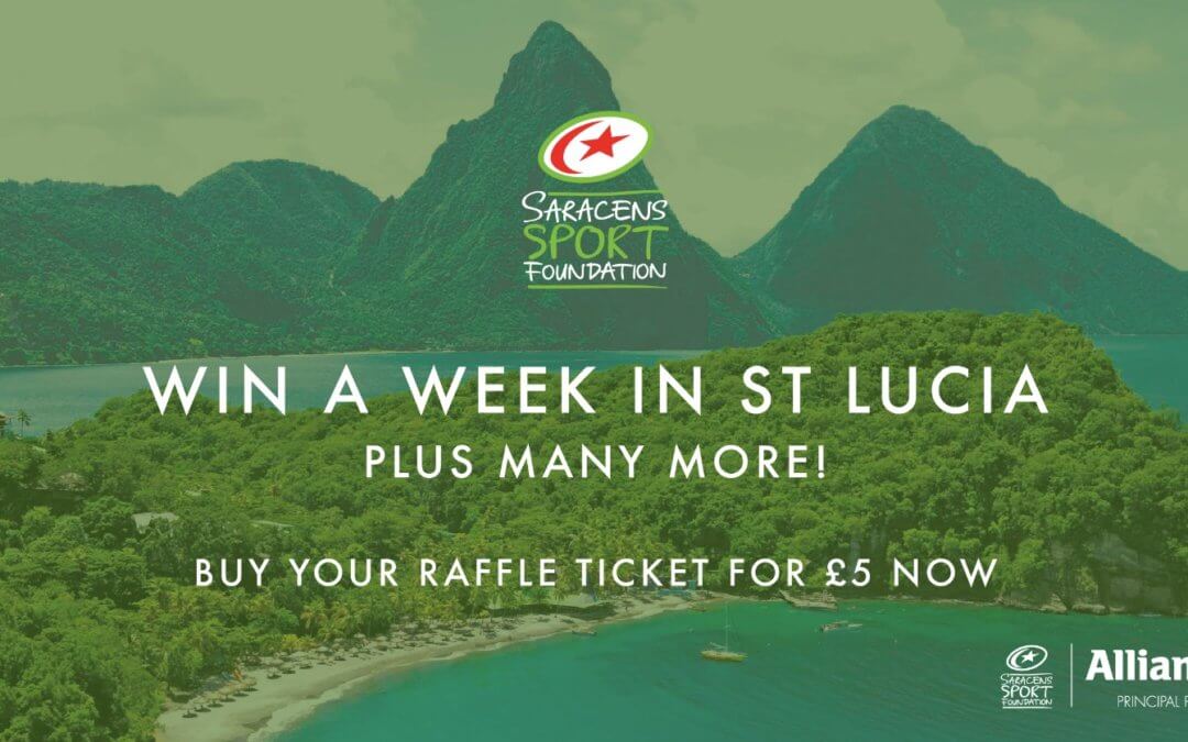 Win a trip to St Lucia in our SSF Raffle!
