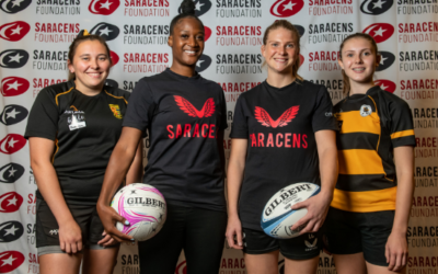 SARACENS FOUNDATION AND SHAWBROOK BANK TO INSPIRE THE NEXT GENERATION OF FEMALE LEADERS THROUGH SPORT